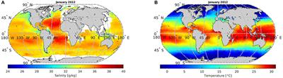 Satellite-Driven Estimates of Water Mass Formation and Their Spatio-Temporal Evolution